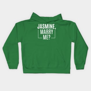 Jasmine, Marry Me? Kids Hoodie
